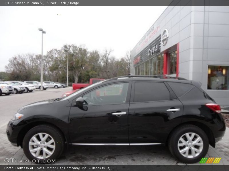 Super Black / Beige 2012 Nissan Murano SL
