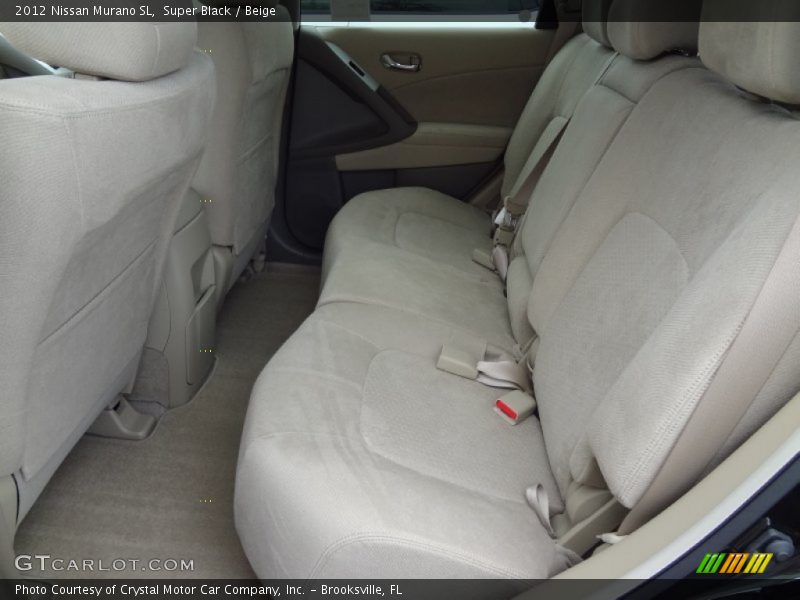 Super Black / Beige 2012 Nissan Murano SL
