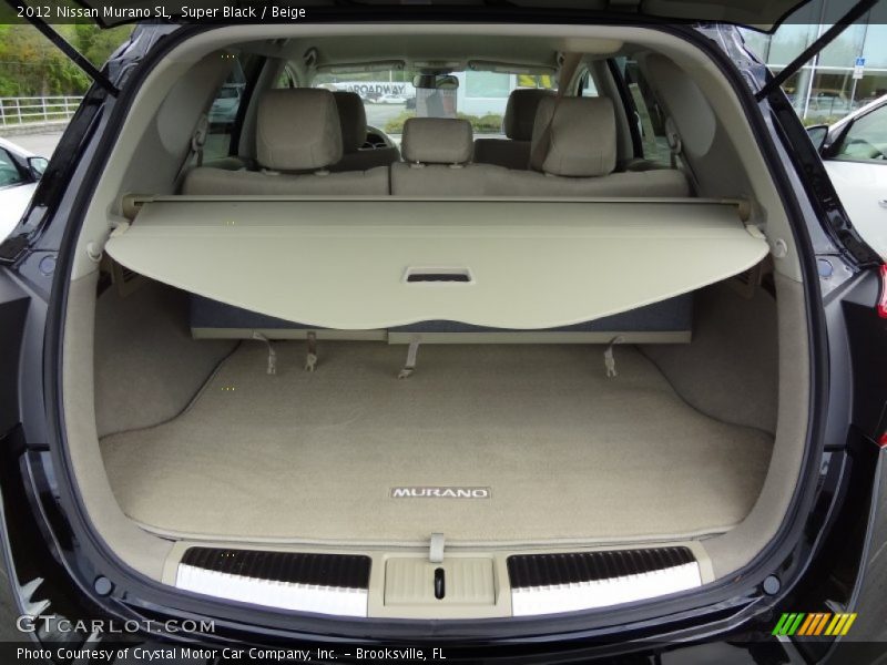 Super Black / Beige 2012 Nissan Murano SL