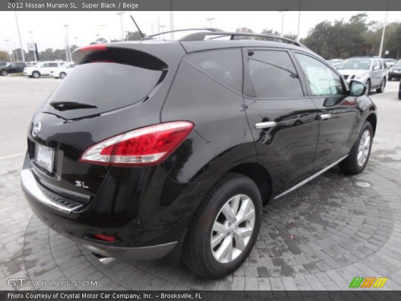 Super Black / Beige 2012 Nissan Murano SL