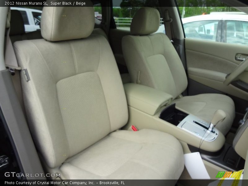 Super Black / Beige 2012 Nissan Murano SL