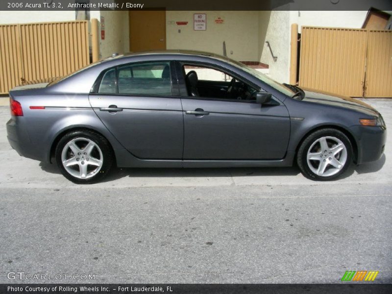 Anthracite Metallic / Ebony 2006 Acura TL 3.2