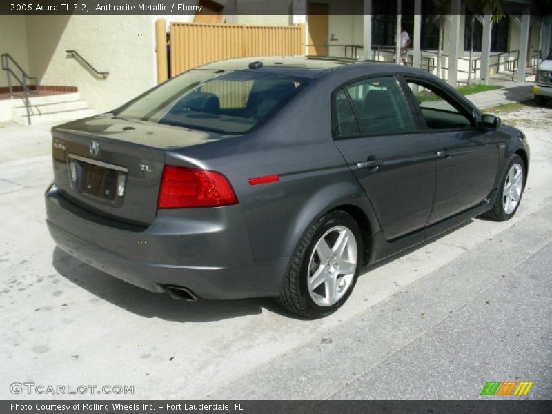 Anthracite Metallic / Ebony 2006 Acura TL 3.2