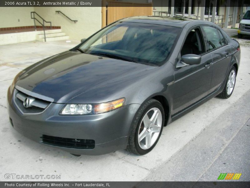 Anthracite Metallic / Ebony 2006 Acura TL 3.2