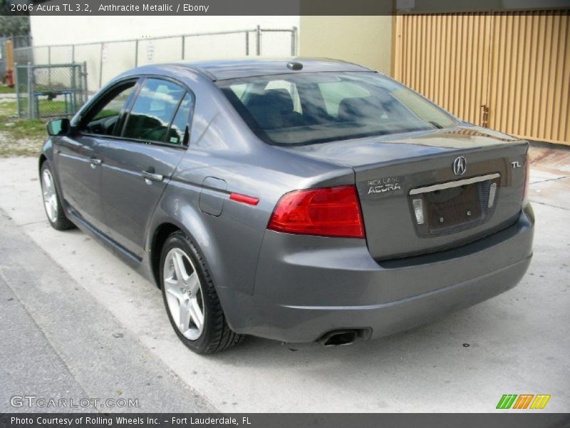 Anthracite Metallic / Ebony 2006 Acura TL 3.2