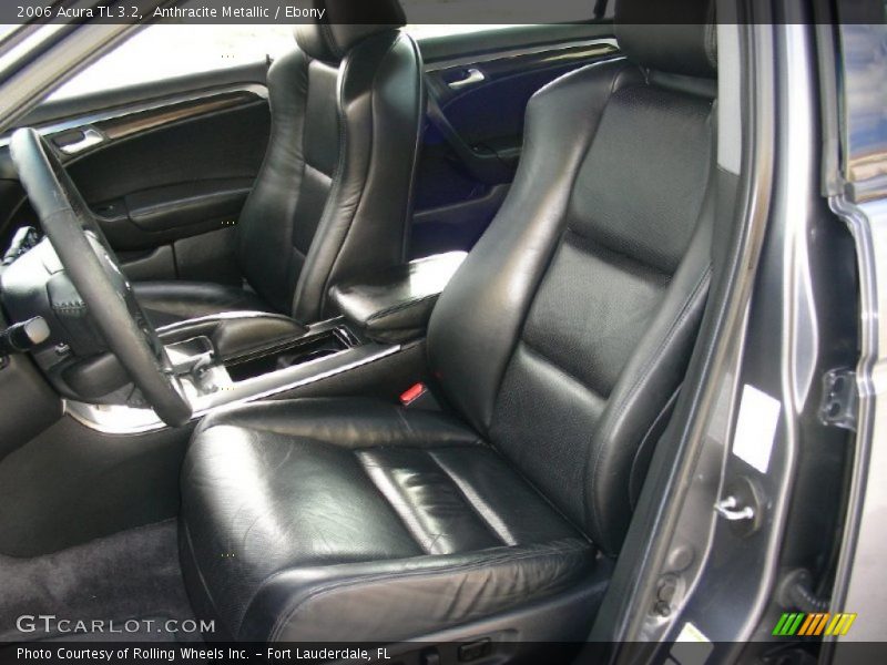 Anthracite Metallic / Ebony 2006 Acura TL 3.2