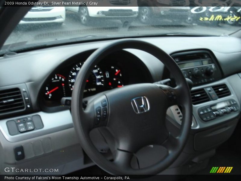 Silver Pearl Metallic / Gray 2009 Honda Odyssey EX