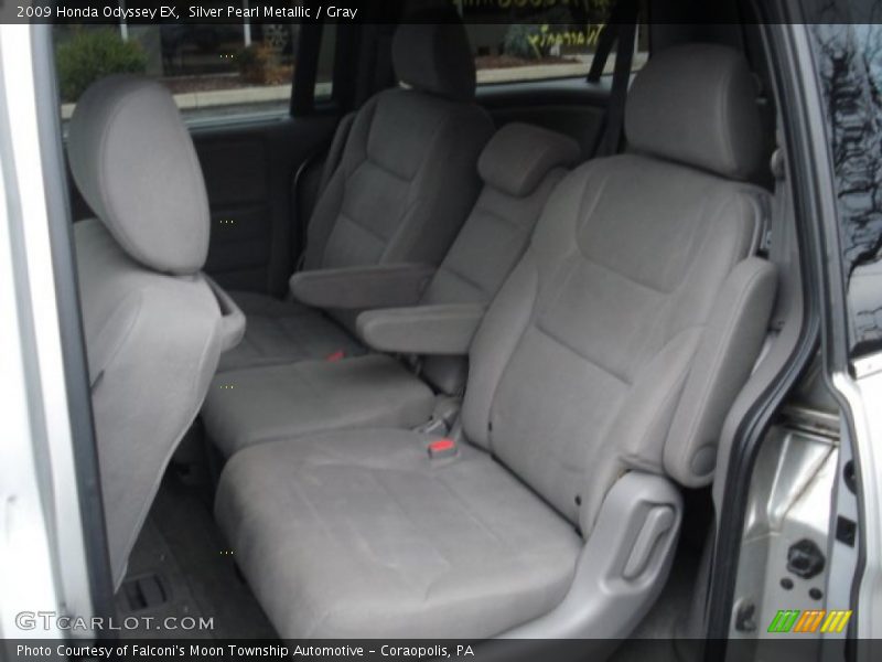 Silver Pearl Metallic / Gray 2009 Honda Odyssey EX