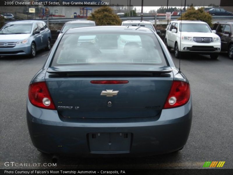 Blue Granite Metallic / Gray 2006 Chevrolet Cobalt LT Sedan
