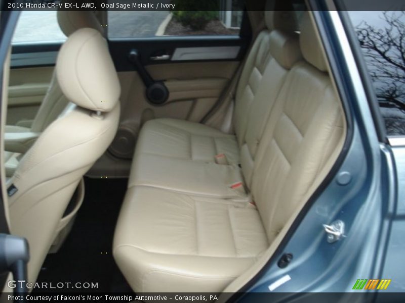 Opal Sage Metallic / Ivory 2010 Honda CR-V EX-L AWD