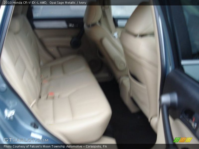 Opal Sage Metallic / Ivory 2010 Honda CR-V EX-L AWD