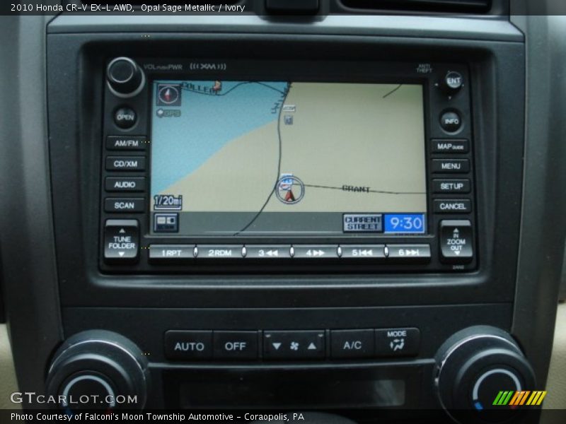 Opal Sage Metallic / Ivory 2010 Honda CR-V EX-L AWD