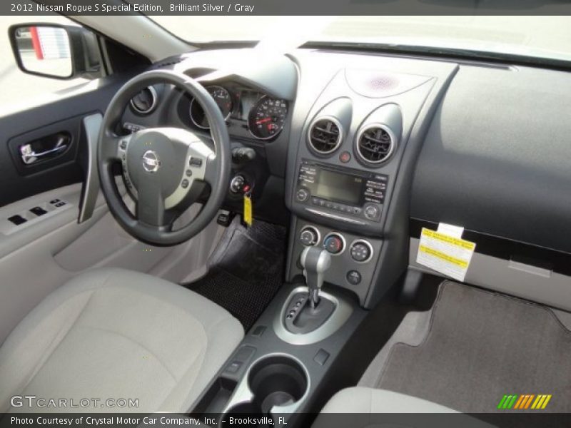 Brilliant Silver / Gray 2012 Nissan Rogue S Special Edition