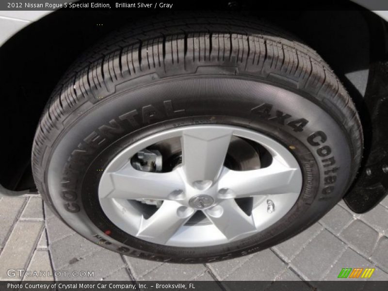 Brilliant Silver / Gray 2012 Nissan Rogue S Special Edition