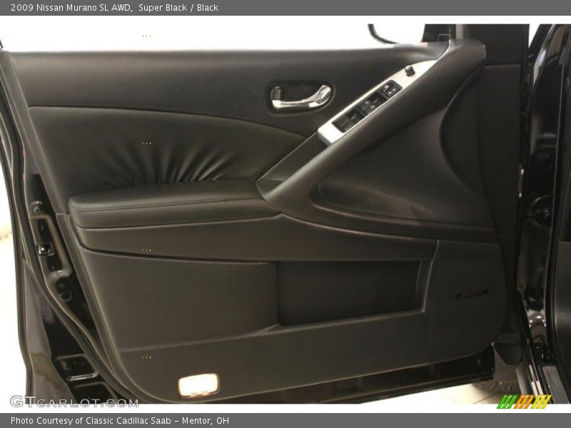 Super Black / Black 2009 Nissan Murano SL AWD