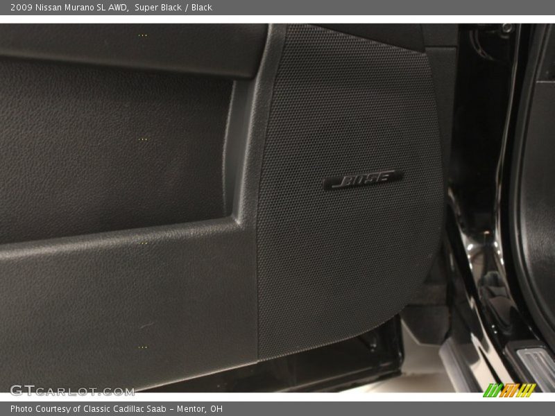 Super Black / Black 2009 Nissan Murano SL AWD