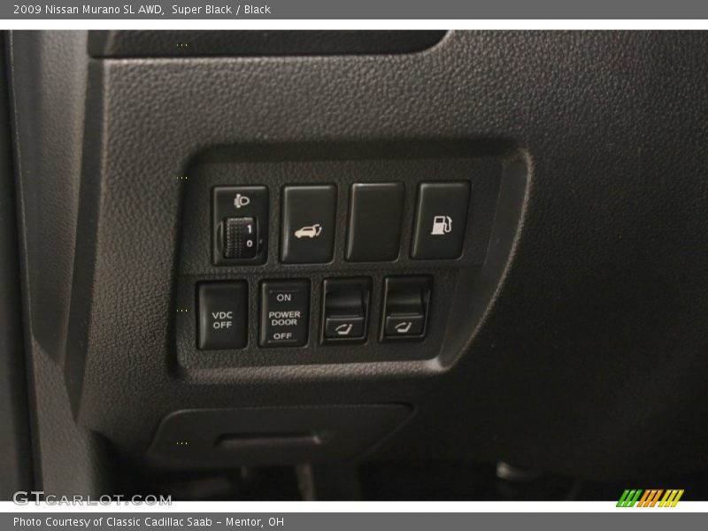 Super Black / Black 2009 Nissan Murano SL AWD