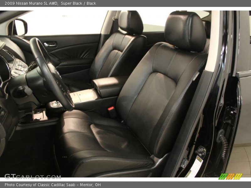 Super Black / Black 2009 Nissan Murano SL AWD