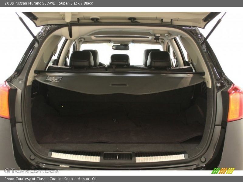 Super Black / Black 2009 Nissan Murano SL AWD