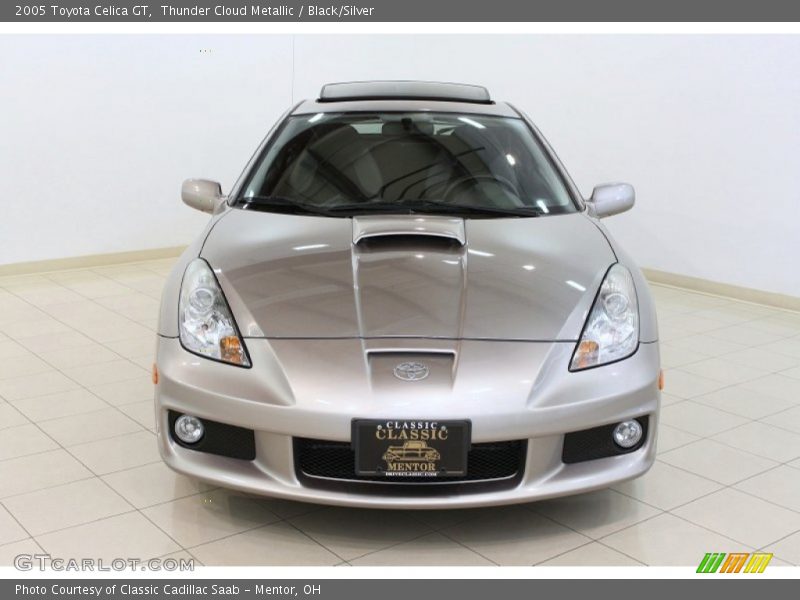 Thunder Cloud Metallic / Black/Silver 2005 Toyota Celica GT