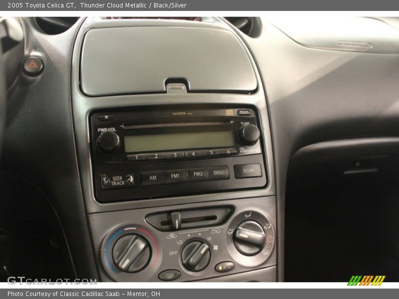Thunder Cloud Metallic / Black/Silver 2005 Toyota Celica GT