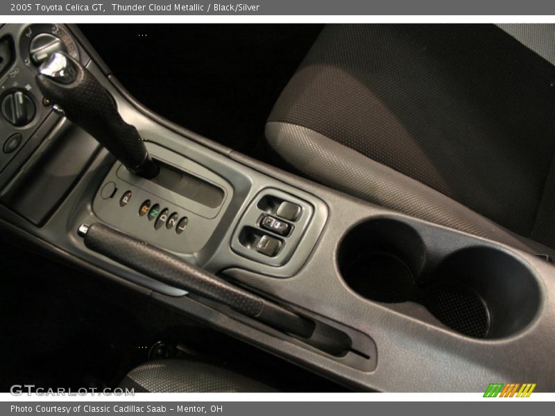 Thunder Cloud Metallic / Black/Silver 2005 Toyota Celica GT