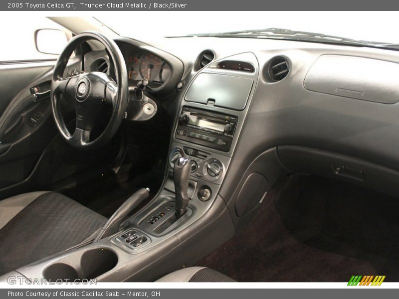 Thunder Cloud Metallic / Black/Silver 2005 Toyota Celica GT