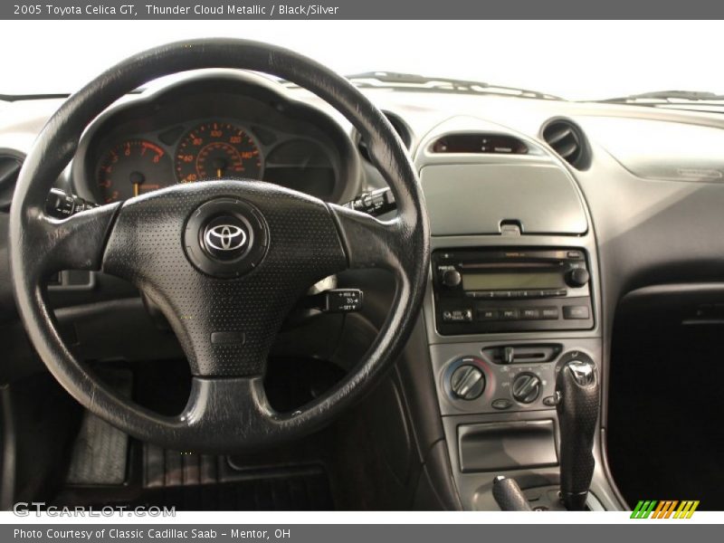 Thunder Cloud Metallic / Black/Silver 2005 Toyota Celica GT