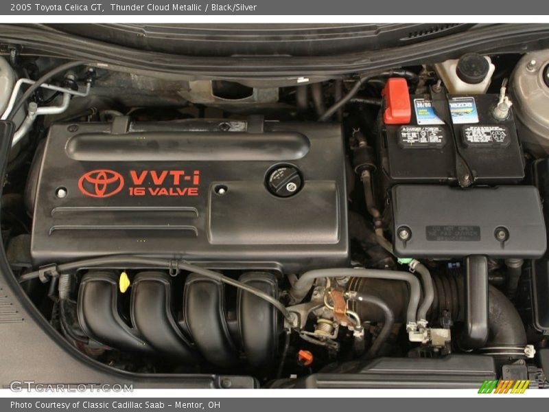  2005 Celica GT Engine - 1.8 Liter DOHC 16-Valve VVT-i 4 Cylinder