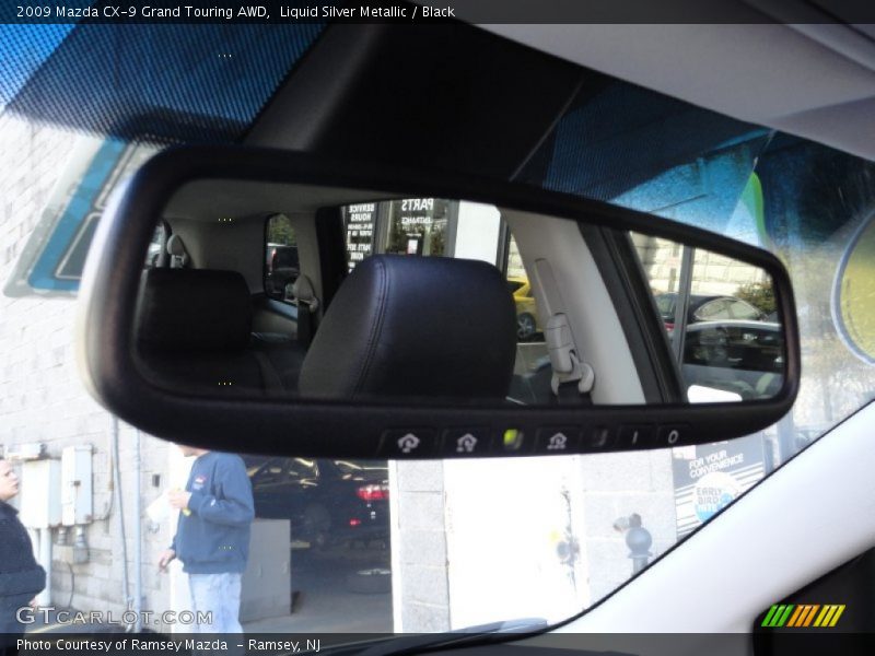 Liquid Silver Metallic / Black 2009 Mazda CX-9 Grand Touring AWD