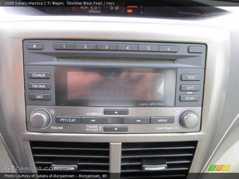 Obsidian Black Pearl / Ivory 2008 Subaru Impreza 2.5i Wagon