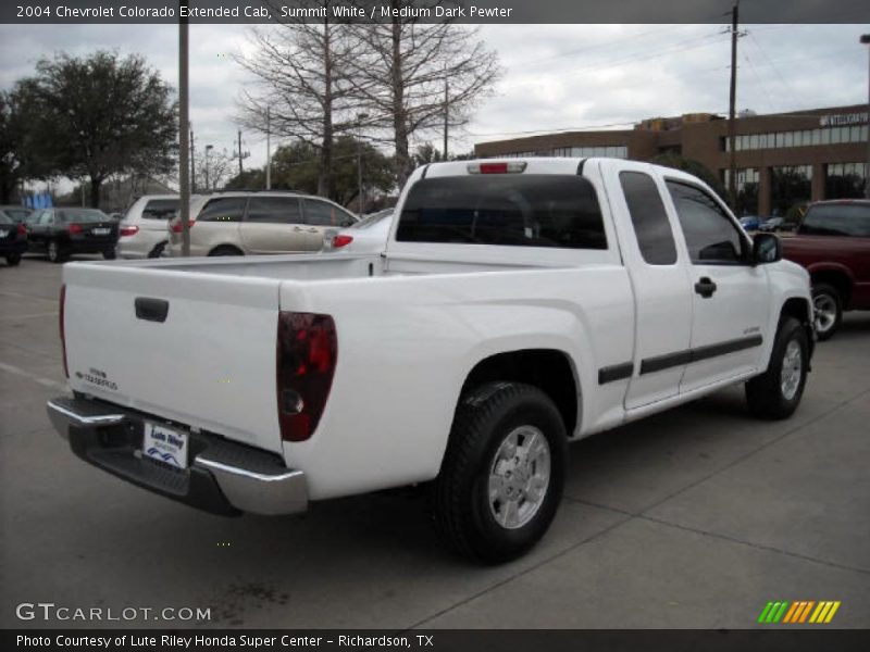 Summit White / Medium Dark Pewter 2004 Chevrolet Colorado Extended Cab