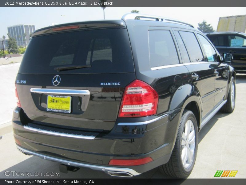 Black / Black 2012 Mercedes-Benz GL 350 BlueTEC 4Matic