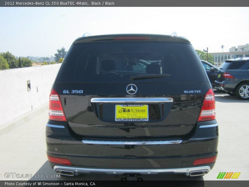 Black / Black 2012 Mercedes-Benz GL 350 BlueTEC 4Matic