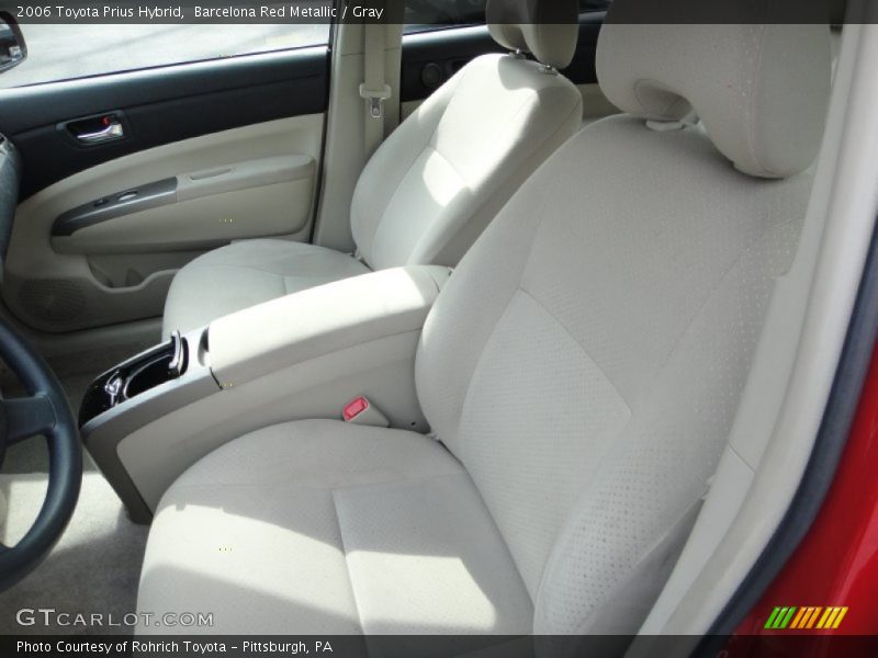 Barcelona Red Metallic / Gray 2006 Toyota Prius Hybrid