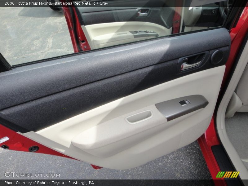 Barcelona Red Metallic / Gray 2006 Toyota Prius Hybrid