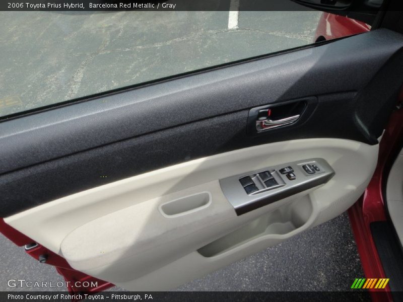 Barcelona Red Metallic / Gray 2006 Toyota Prius Hybrid
