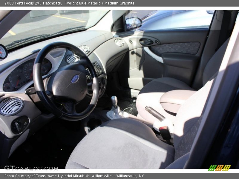 Twilight Blue Metallic / Medium Graphite 2003 Ford Focus ZX5 Hatchback