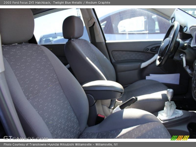 Twilight Blue Metallic / Medium Graphite 2003 Ford Focus ZX5 Hatchback