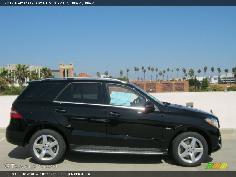  2012 ML 550 4Matic Black