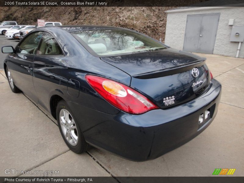 Oceanus Blue Pearl / Ivory 2006 Toyota Solara SE Coupe