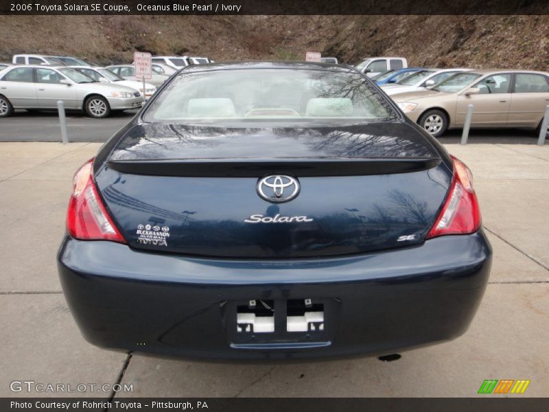 Oceanus Blue Pearl / Ivory 2006 Toyota Solara SE Coupe