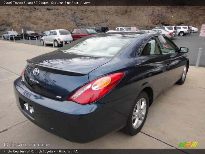Oceanus Blue Pearl / Ivory 2006 Toyota Solara SE Coupe