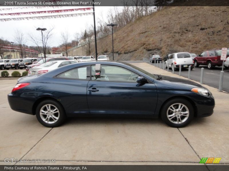 Oceanus Blue Pearl / Ivory 2006 Toyota Solara SE Coupe