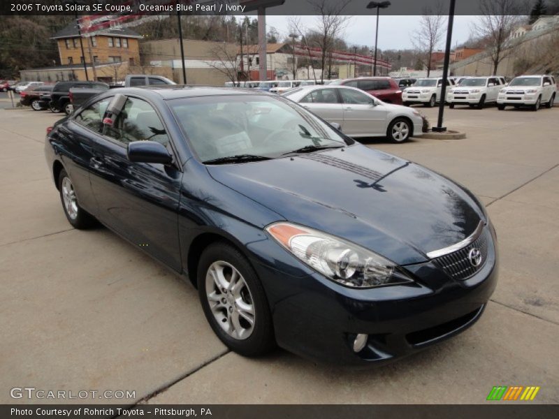 Oceanus Blue Pearl / Ivory 2006 Toyota Solara SE Coupe