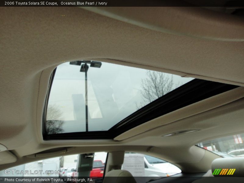 Oceanus Blue Pearl / Ivory 2006 Toyota Solara SE Coupe