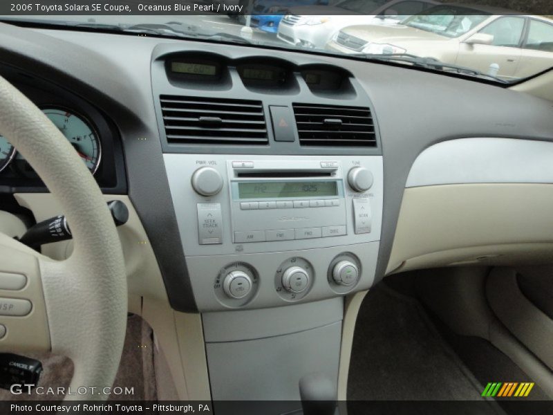 Oceanus Blue Pearl / Ivory 2006 Toyota Solara SE Coupe