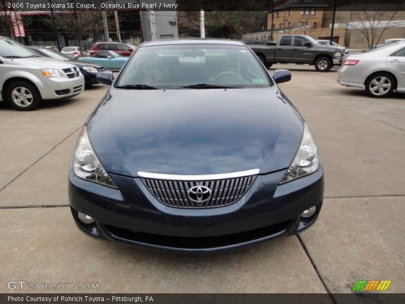 Oceanus Blue Pearl / Ivory 2006 Toyota Solara SE Coupe