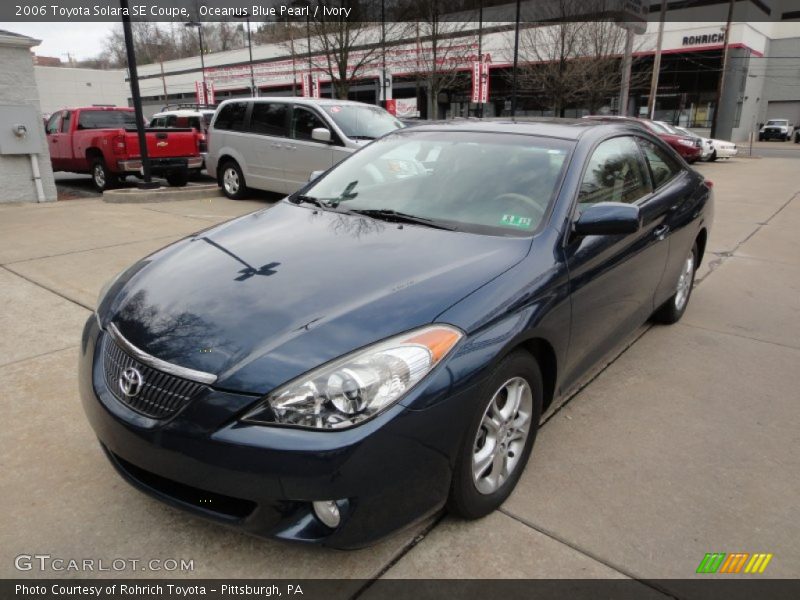 Oceanus Blue Pearl / Ivory 2006 Toyota Solara SE Coupe