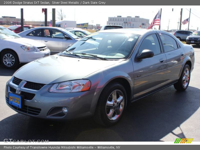 Silver Steel Metallic / Dark Slate Grey 2006 Dodge Stratus SXT Sedan